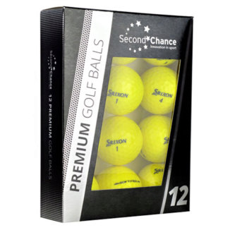 Srixon Soft Feel Grade A Rewashed Golf Balls Yellow