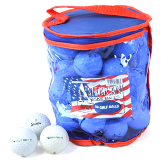 Srixon Soft Feel Grade B Lake Golf Balls Bag (50 Balls)