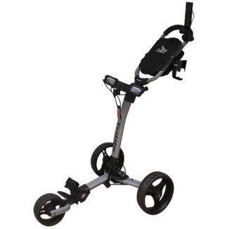 Axglo TriLite 3 Wheel Golf Trolley Matte Grey/Black