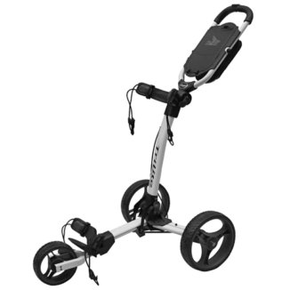 Axglo TriLite 3 Wheel Golf Trolley White/Black