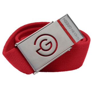 Galvin Green Warren Golf Belt Red G789522