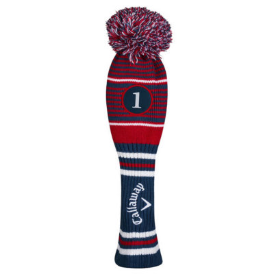 Callaway Pom Pom II Driver Headcover Navy/Red/White 5520003