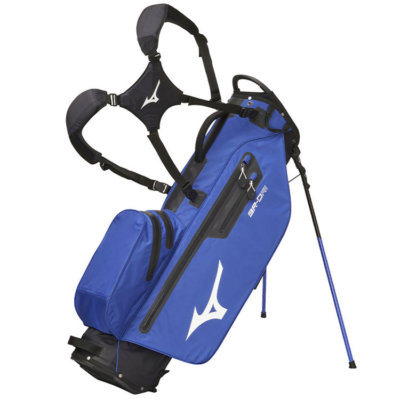 Mizuno 2021 BR-DRI Waterproof Golf Stand Bag Staff Blue/White