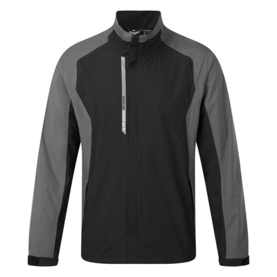 Abacus Links Waterproof Golf Jacket Black/Grey - Clubhouse Golf