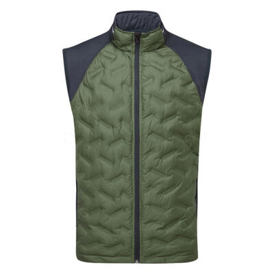 Abacus Grove Hybrid Golf Wind Vest Forrest 6289-517