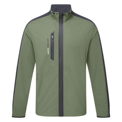 Abacus Bounce Full Zip Waterproof Golf Jacket Navy/Forest 6080-336