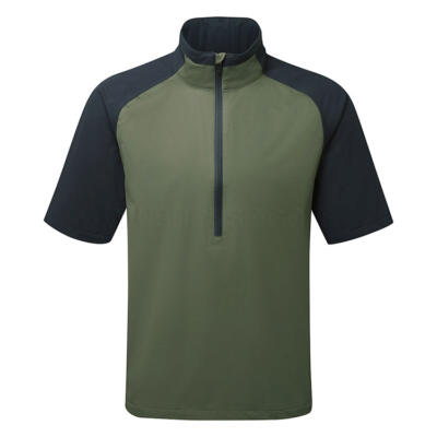 Abacus Bounce 1/2 Zip Waterproof Golf Jacket Forest 6088-517