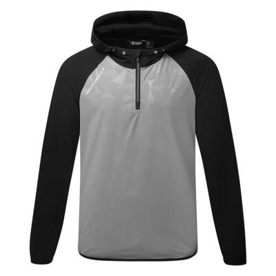 Abacus Kingsbarns Hybrid Hooded Golf Jacket Grey 6220-630