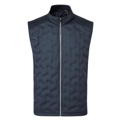 Abacus Portrush Hybrid Golf Wind Vest Navy 6345-300