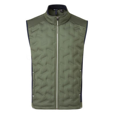 Abacus Portrush Hybrid Golf Wind Vest Forest 6345-517