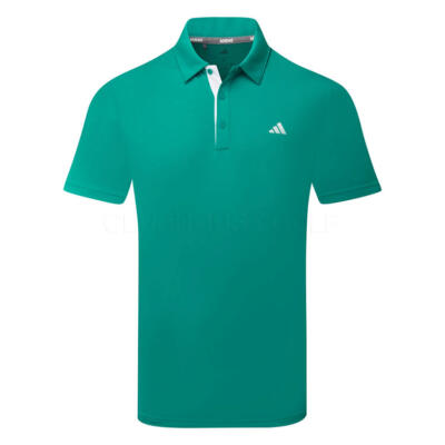 adidas Drive 2.0 Golf Polo Shirt Pure Teal JX7218