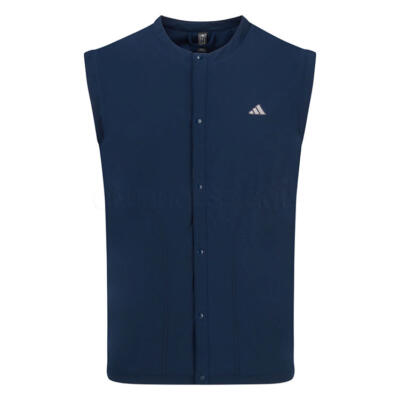 adidas Go-To Padded Golf Wind Vest Collegaite Navy JL5693