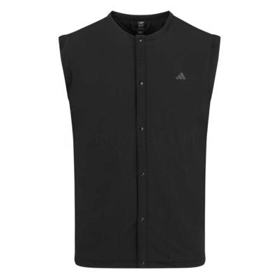 adidas Go-To Padded Golf Wind Vest Black JL7884