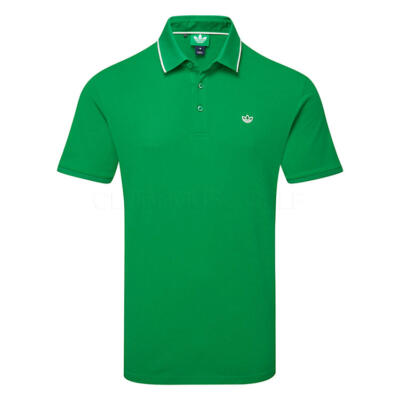 adidas Golf Originals Solid Golf Polo Shirt Green JH3860