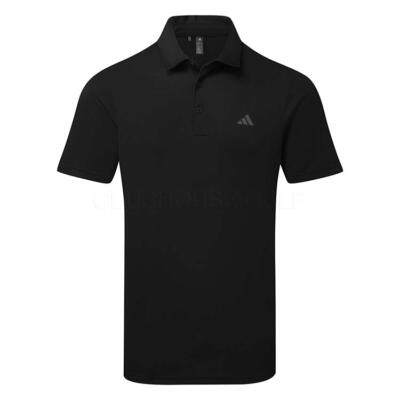 adidas Performance Solid Golf Polo Shirt Black JY5480