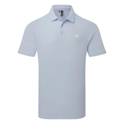 adidas Performance Solid Golf Polo Shirt Crystal Sky KB6792