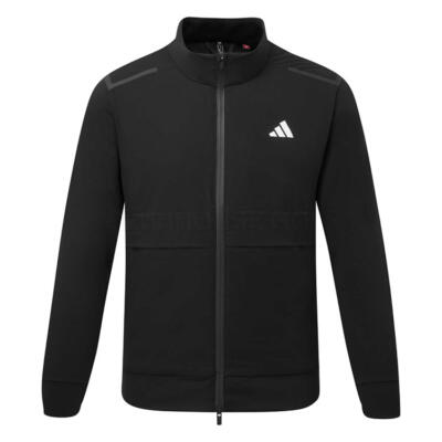 adidas Ultimate365 Tour Frostguard Full Zip Golf Wind Jacket Black JM2141