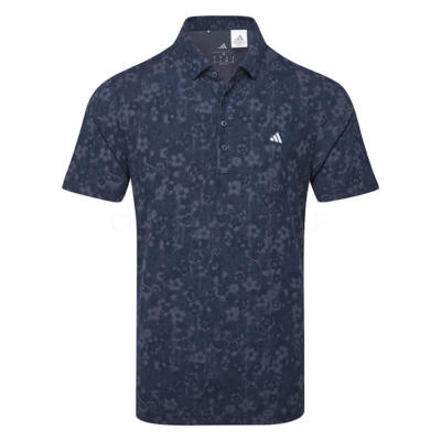 adidas Ultimate365+ Butterspun Mighty Blossom Golf Polo Shirt Collegiate Navy KU1175