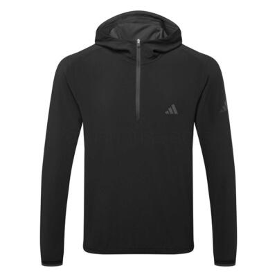 adidas Ultimate365 Anorak Golf Hoodie Black/Carbon JL5348