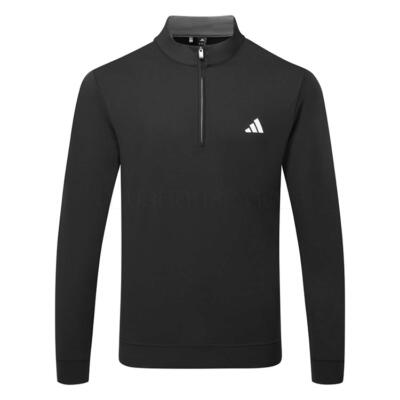 adidas Ultimate365 Classic 1/4 Zip Golf Sweater Black JL5339
