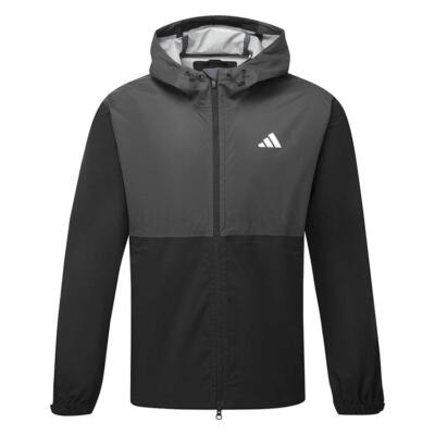 adidas Ultimate365 Climaproof Waterproof Golf Jacket Black KG7238