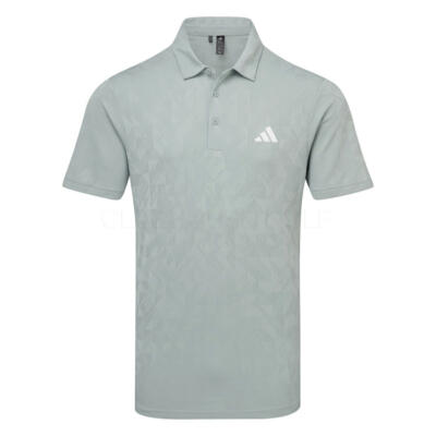 adidas Ultimate365 Jacquard Climacool Golf Polo Shirt Wonder Sage KE7713