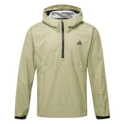 adidas Ultimate365 Tour Climaproof+ Waterproof Anorak Golf Jacket Frozen Lemon KS2137