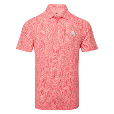 adidas Ultimate365 Tour Cool Feeling Deco Golf Polo Shirt Frozen Turbo/Pure Turbo KG4643