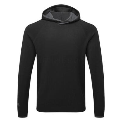 adidas Ultimate365 Tour Twistknit Golf Hoodie Black KG4686