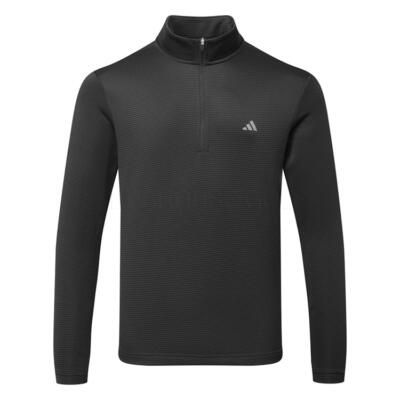 adidas Core Print 1/4 Zip Golf Sweater Carbon JL5261