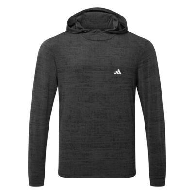 adidas Core Print Golf Hoodie Black/Carbon JL5253