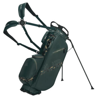 Big Max Aqua Eight H Golf Stand Bag Forest Green/Green Camo 3555LH-FGGC