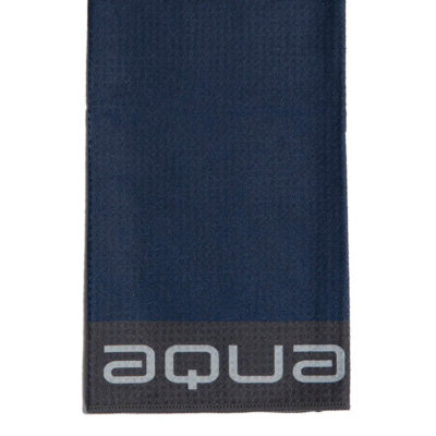 Big Max Aqua Tour Tri-Fold Golf Towel Navy/Charcoal