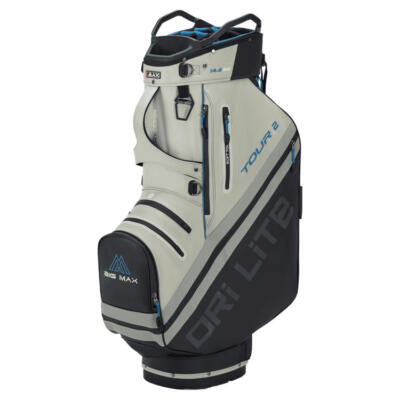 Big Max Dri-Lite Tour 2 Golf Cart Bag Black/Off White/Blue 9C520C-BOWB