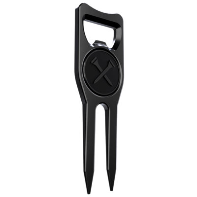 Blue Tees 6 in 1 Golf Divot Tool Black BTDVTBLK