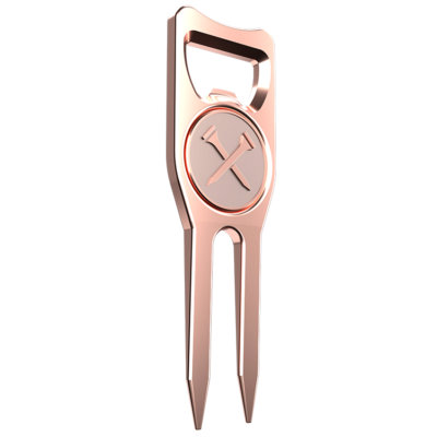 Blue Tees 6 in 1 Golf Divot Tool Rose BTDVTROSE