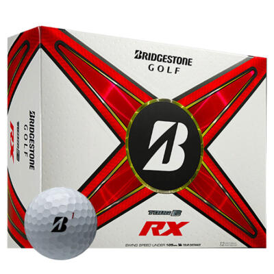 Bridgestone Tour B RX Golf Balls White