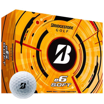 Bridgestone e6 Golf Balls White