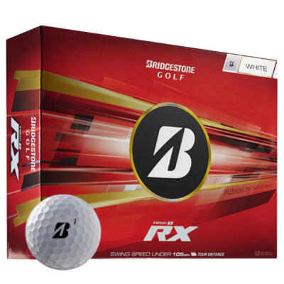 Bridgestone Tour B RX Golf Balls White