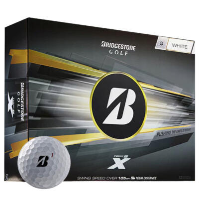 Bridgestone Tour B X Golf Balls White