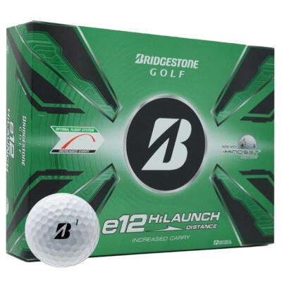 Bridgestone e12 HiLaunch Mindset Golf Balls White