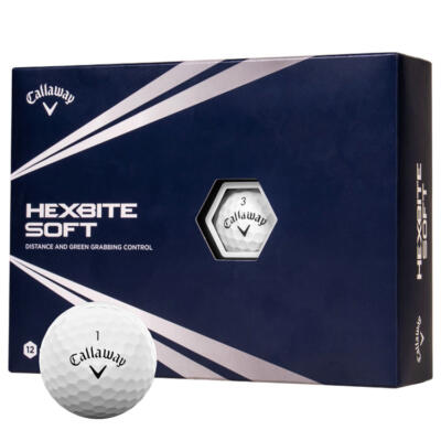 Callaway Hex Bite Soft Golf Balls White