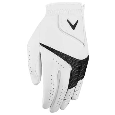 Callaway Junior Weather Spann Golf Glove White (Right Handed Golfer)