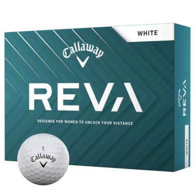 Callaway Ladies Reva Golf Balls White