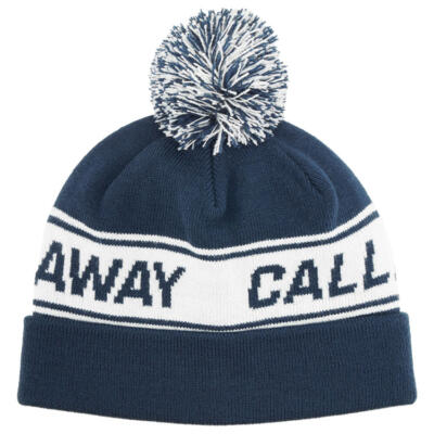 Callaway Vintage Pom Golf Beanie Navy/White A00726