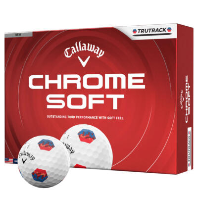 Callaway Chrome Soft TruTrack Golf Balls White