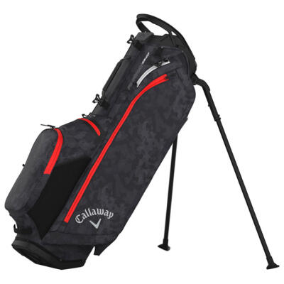 Callaway Fairway C Hyper Dry Golf Stand Bag Graphite/Desert Camo/Red