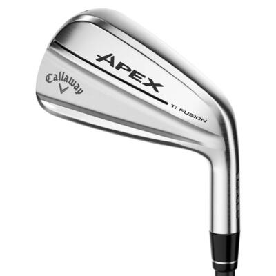 Callaway Apex Ti Fusion Plated Golf Irons Steel Shafts