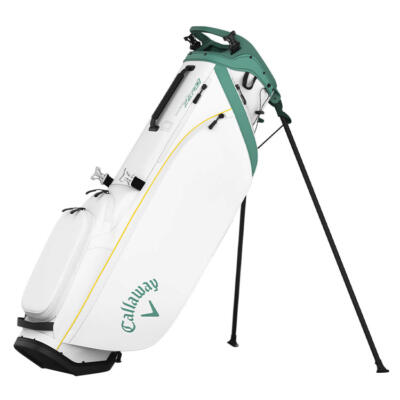 Callaway Hyper Lite Zero Golf Stand Bag White/Green/Goldenrod