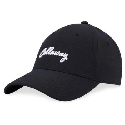 Callaway Ladies Stitch Magnet Golf Cap Black/White